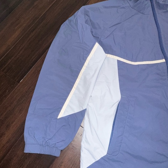 Columbia Sportswear Packable Windbreaker Jacket Blue/Lt Blue/White Women’s XL - Picture 4 of 16